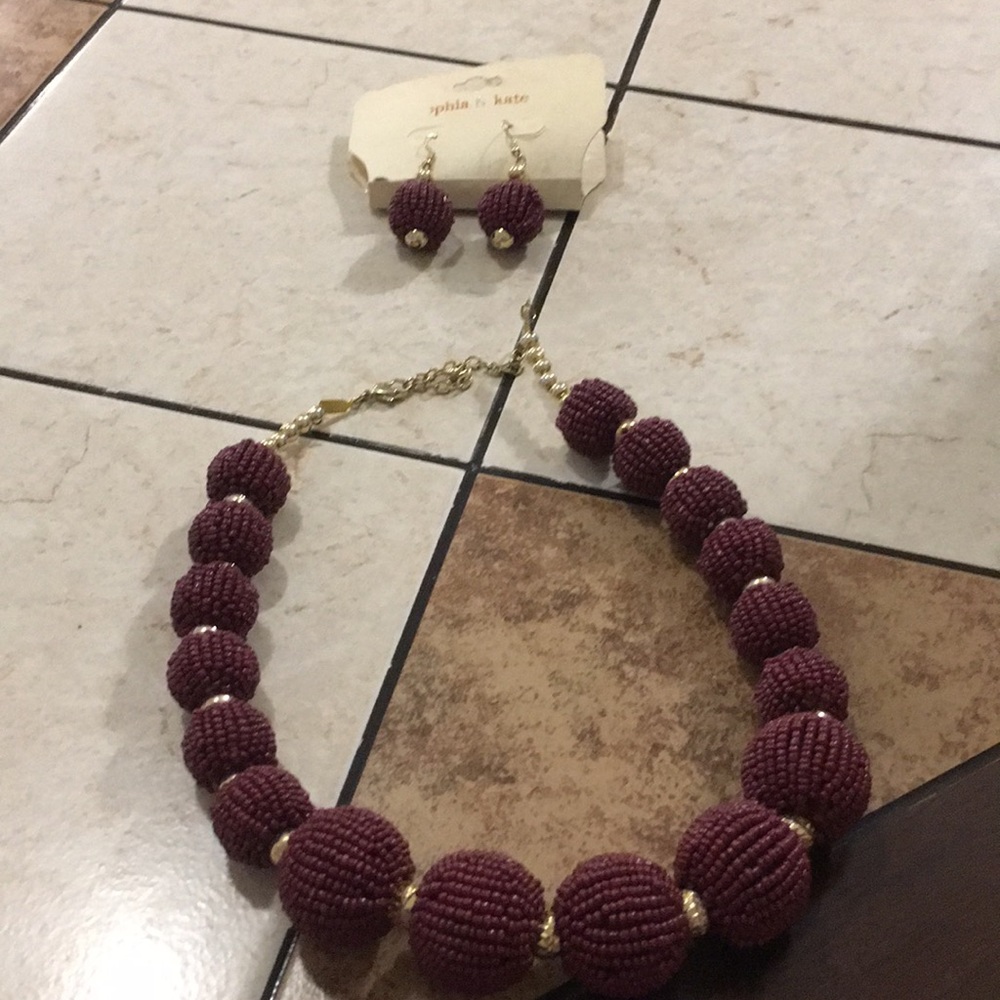 Sophia & Kate Earrings and Necklace